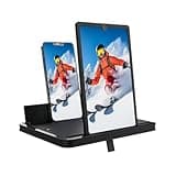 Screen Magnifier - HD Phone Display Enlarger Stand, Portrait and Viewing Boost Lens Amplifier, Foldable Smartphone Projection Screen Holder, Eye Comfort Visual Expansion Device | Indoor Ente