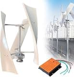 20000W 12V Veal Axis Wind Turbine Generator with Electromagnetic Controller & Permanent Magnet - Eco-Friendly Power Solution for Homes & Cabins