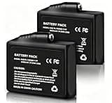 Svenirven Battery for 7.4V 2PCS Rechargeable Batteries for Heated Gloves Liners Mittens Socks Hand Muff, Boots, Hat, Knee Braces