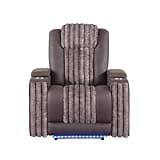 Power Recliner with LED Light and USB