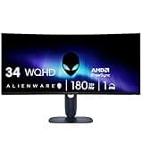 Alienware 34 Curved Gaming Monitor – AW3425DWM - 34-inch WQHD 180Hz 1ms Display, 1500R, AMD FreeSync Premium, VESA AdaptiveSync. (Renewed)