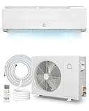 Garvee 18000 BTU Mini Split Air Conditioner,19 SEER2 Ductless Inverter AC w/ 230V, Cool Up to 1250 Sq. Ft with Heat Pump System,White