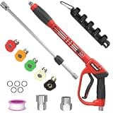 MECHURA Pressure Washer Gun 5000 PSI (64 in Long Gun)