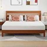 QMDJECKERO 2 | 8 Inch King Mattress | Medium Firm | Gel Memory Foam Mattress | White | Bed in a Box, CertiPUR-US Certified | Pressure Relief, Cooling Ventilated Foam | Washable Removable Cover