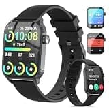 Smart Watch for Men, 120 Sports Modes Smartwatch with 1.83" HD, Alexa Built-in, Heart Rate/Sleep Monitor, IP67 Waterproof, Bluetooth Call & Music Control Fitness Watch for iPhone/Android (Black)