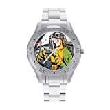 FekiLoot Watch for Men Big Face Stainless Steel Wrist Watch Personality
