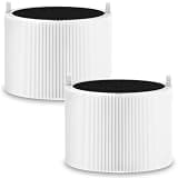 2 Pack Mini Max Replacement Filter Compatible with Blue Pure Mini Max Air Purifiers, FMINI Replacement Filter Premium Filter and Activated Carbon Filter