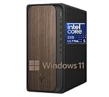 WOWPC Customized, Made with OmniDesk Business AI Desktop Computer Intel Ultra 5 225(Up to 4.9GHz), 16GB/ 32GB/ 64GB DDR5 RAM, 1/1.25/ 2TB PCIe, Wi-Fi 6, DP, 2-Monitor Support 4K, HDMI, Windows 11