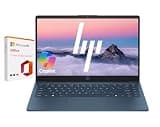 HP 14" Business Laptop Computer with 1-Year Office 365, Intel Quad-Core N150 Processor, 128GB UFS, 4GB RAM, Windows 11 Home, Waterfall Blue