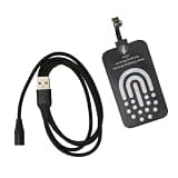 Diyeeni 120W Magnetic Wireless Charging Receiver Adapter for Type C Devices, Dual Use Charging with MCU Chip, Compatible with Plus G5 A51 A40 J2 10 7 7T,