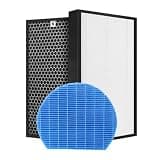 Replacement Filter Layer Kit. Compatible For Sharp FZ-A61HFR FZ-A61DFR Air Purifier, Particle Filter Carbon Layer And Moisture Wicking Element