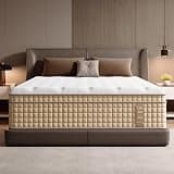 Full Mattress 12 Inch, Hybrid Mattress, Gel Memory Foam Mattress in a Box, Zone Firm Feel with Pocket Springs, Lumbar and Shoulder Support