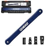 coobeast Offset Extension Wrench Impact Ready Socket Wrench Extender Tool with Versatile 1/4", 3/8", and 1/2" Square Drive Adapters, Universal Extensions Wrench for Small Place