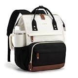 LOVEVOOK Laptop Backpack for Women, 15.6 Inch Work Business Backpacks Purse With Large Capacity, Waterproof Nurse Bag College Bookbag for School, Waterproof Casual Daypack for Travel