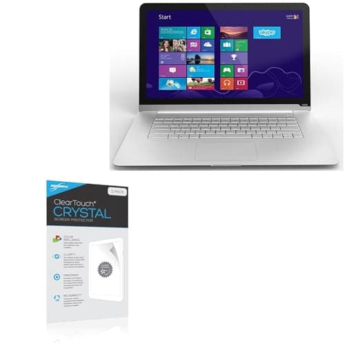 BoxWave Screen Protector Compatible with Vizio Thin and Light CT15 - ClearTouch Crystal (2-Pack), HD Film Skin - Shields from Scratches