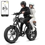 HOVSCO Adult Electric Bike 1500W Peak Motor -60/110 Mails Off-Road E-Bike with 48V 15/25/40AH Removable Lockable Battery, 20"x4.0" Fat Tires, Hydraulic Dual Disc Brakes, 7-Speed, UL 2849 Certification