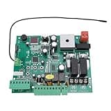 ciciglow Swing Gate Opener Control Board Dual Arm Automatic Security System with 3 Remotes for Residential and Commercial Use