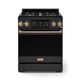 30 Inch Professional Liquid Propane with Precision Knob Control in Black/Bronze
