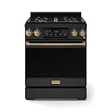 30 Inch Professional Liquid Propane with Precision Knob Control in Black/Bronze