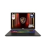msi Vector 16 HX AI 16” 240Hz QHD+ Gaming Laptop: Intel Core Ultra 9-275HX, NVIDIA Geforce RTX 5070Ti, 16GB DDR5, 1TB NVMe SSD, Thunderbolt 5, Wi-Fi 7, Win 11 Home: Cosmo Gray A2XWHG-211US