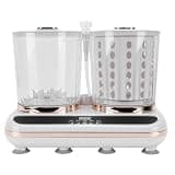 Hamwesh Portable Washing Machine, Cordless Washer with Dual Tub and Spin Dry, for Cleaning Underwear, Socks, Bras and Small Clothes in Apartment, Dorm, Travel, Hotel
