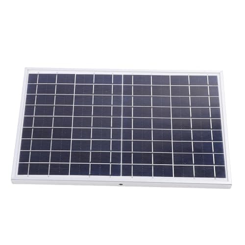 10W Polycrystalline Solar Panel Kit, 18V Solar Panel Charger 100A Solar Controller IP65 Water, for Boat Car RV Shed
