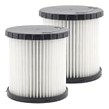 2-piece Filter Replacement Parts, Compatible For DeWalt DCV580 DCV581H DCV5801H, Wet And Dry Vacuum Cleaner