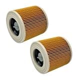 2pcs Filter,Compatible For Karcher,6.414-552.0 WD2 WD3 MV2 MV3, Vacuum Cleaner Accessories