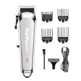 DAXXIN Hair Clippers, Metal Body Hair Clipper with High Endurance, Strong Power, Trimmer, Multifunctional Salon, Household Electric