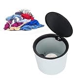 Zerodis Mini Washing Machine, 5L Rechargeable Underwear Washer USB Power Low Noise Strong Powerful Motor Small Travel Laundry Machine Compact Travel Laundry for Apartment, Dorm, Camping