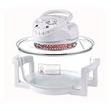 XDSRFVW Air Fryer Oven w/Rotisserie and Dehydrator1300W Halogen 12L Turbo Electric