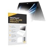 BoxWave Screen Protector Compatible With MSI Prestige 16 AI+ C3M (16 in) - ClearTouch Anti-Glare Privacy (2-Pack), Privacy Screen Protector Flexible Film Anti-Glare