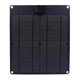 Zopsc Solar Panel Battery Charger Maintainer, 30W USB Solar Charger, Trickle with Charge Controller for Car Boat RV Trailer, IP67 Panel