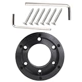 YUBJIANG Black 70MM Racing Steering Wheel Adapter Plate For Logitech G29 G920 G923 Accessory