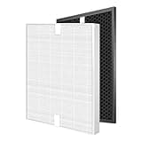 Compatible for Electrolux EAP150 EAC203 EAC215 EAC103 EAC003 Air Purifier, 2-in-1 HEPA Carbon Filter Replacement Kit