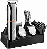 DAXXIN Hair Cutting Tool, Professional Hair Cutting with LCD Display, Cordless Quiet Hair Trimmers for Barbers and Stylists with 5 Guide Combs for Men and Women