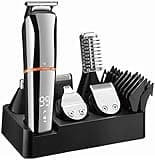 DAXXIN Hair Cutting Tool, Professional Hair Cutting with LCD Display, Cordless Quiet Hair Trimmers for Barbers and Stylists with 5 Guide Combs for Men and Women