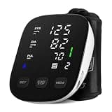 HealthTree Blood Pressure Monitor Upper Arm - Large Cuff(8.7"-16.5") Digital BP Machine with Backlit LED Display, 2x90 Memory, Heart Rate Monitor Sphygmomanometer for Home Use