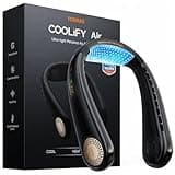 TORRAS COOLiFY Air 2026 Upgraded Neck Fan Air Conditioner, Dual-Airflow Pro Cooling, Ultra Light Portable Fan Rechargeable, Personal Cooling Fan Travel Essentials, Gift for Dad Husband Father, Black