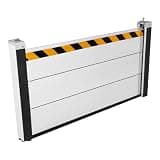 FEILOU Aluminum Unit Module Flood Protection Barrier Reusable Baffle Flood Barrier for Front Door/Basement Entrance/Backyard Removable Temporary Dams 48.03x23.62in