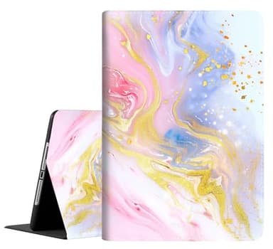Case for Samsung Galaxy Tab S10 Plus 2024/ S9 Plus/ S9 FE Plus 5G 12.4 Inch 2023 ,Auto Sleep/Wake Multi-Angle Viewing Slim Folio Stand Cover for Tablet Tab S10+/S9+/S9 FE+,Black and White Moon