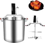 UHRLGHS Electric Mixer Machine,Commercial Stand Mixer-Stainless Steel Food Mixer with 4 Blade Stirring Scraper for Jam,Sauce,and Filling Preparation,80L/21Gal