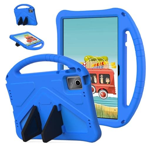 Compatible with Lenovo K11 Inch 2024/B11(2024) Tablet Case for Kids - Durable Lightweight EVA Shockproof Protective Handle Stand Cover for Xiaoxin Pad 2024 11 inch TB-331FC,Blue