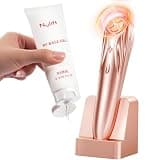 RF Radio Frequency Facial Device, 1MHz RF Machine for Anti-Aging & Face Lifting, Wireless Skin Tightening for Wrinkles & Jawline, 3 Modes for Home Use with Gel