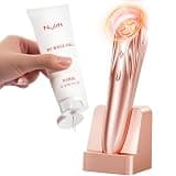 RF Radio Frequency Facial Device, 1MHz RF Machine for Anti-Aging & Face Lifting, Wireless Skin Tightening for Wrinkles & Jawline, 3 Modes for Home Use with Gel