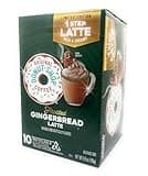 The Original Donut Shop Coffee Frosted Gingerbread Latte Single Serve Pods 10 count - 1 box