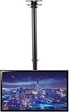 TV Bracket, Tilt and Swivel TV Ceiling Mount, Fits Most 14-32inch LCD Flat Screen TVs, 30° Flip Down, Can Mount On Ceilings TV Mount TV Stand