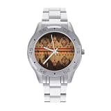 FekiLoot Watch for Men Big Face Stainless Steel Wrist Watch Personality