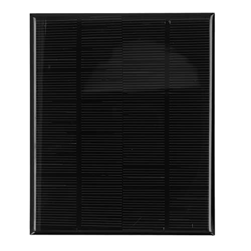 Energy Saving Monocrystalline Silicon Solar Panel for Off Grid Lighting and Scientific Projects - 10V 300mA Portable Solar Charger - Weather Power Device