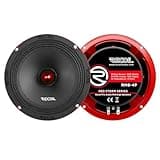RECOIL RM8-4P 8 Inch Midrange Car Speakers Audio 300W Max Pair Pro Style